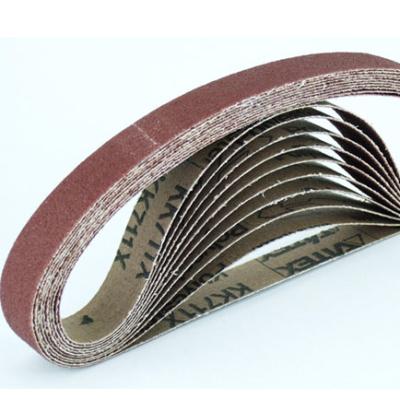 China Durable Aluminum Oxide Belt Emery Abrasive Belt for Glass, Metal and Ceramic Polish for sale