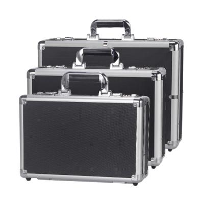 China Goods 2021 New Arrive Professional Custom Size Equipment Case Suitcase Aluminum Carrying Tool Case With Custom Foam for sale