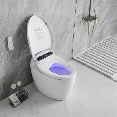 China Cheap price sanitary ware p trap s trap flushing wc automatic smart toilet with bidet for sale