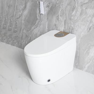 China Modern home hotel washroom wc cleaning automatic bidet flush water smart intelligent toilet for sale