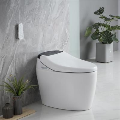 China European design cheap sanitary ware one piece bathroom hotel automatic wc intelligent smart toilet for sale