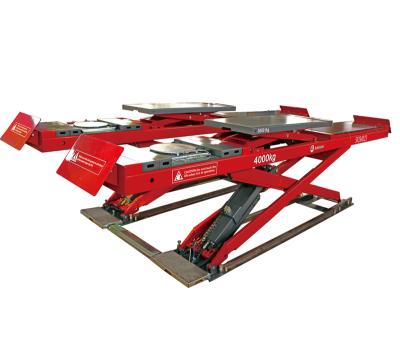 China Auto Alignment Scissor Lift For Lift And Repair Cars With CE And ISO Certificate 4500KGS for sale