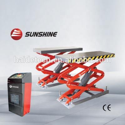 China Repair Car Scissor Lift SXJS3019 Mini Hydraulic Scissor Car Lift With CE for sale