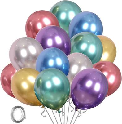 China Wedding Cheap Wholesale Globos Metalizad Chrom Metallic Latex Balloon 5 Lemon Birthday Baby Shower Graduation 10 12 Inch Helium Balloons For Wedding Party Anniversary birth for sale