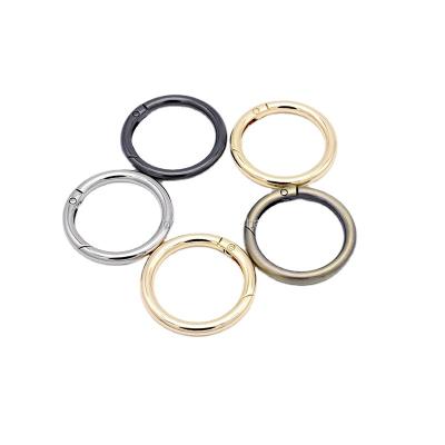 China Ivdouff Supply Spring Door Ring Spring Closure Zinc Alloy O Rings Wire Diameter 30mm for sale