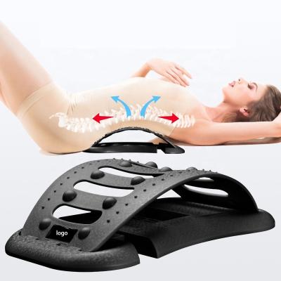 China ABS+PP ABS+PP Adjustable Back Arch Lumbar Spine Stretchers Device for Muscle and Myofascial Intermediate Release for sale