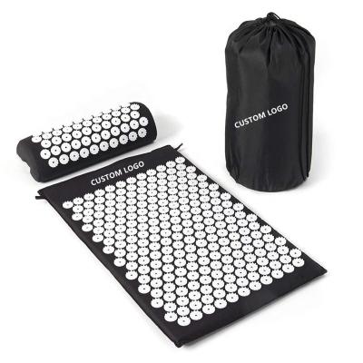 China Portable Portable Spike Yoga Mat Muscle Relaxation Acupressure Massage Mattress for sale