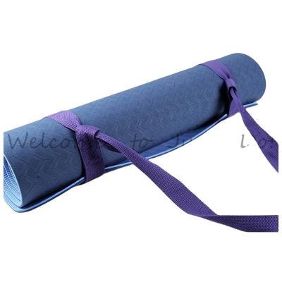 China Cheap Durable Yoga Mat Strap Carrying Sling Cotton Portable Stocked Hot Sale for sale