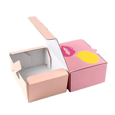 China Recyclable Plain Paper Corrugated Mailing Boxes Mailed Kraft Custom Mailbox Color Amazon Sized Boxes for sale