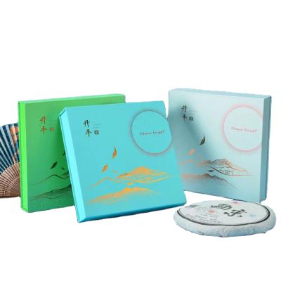 China Tea Book Type Hard Clamshell Gift Box Custom Handmade Cosmetics Packaging Clamshell Box Custom for sale