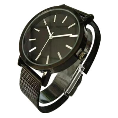 China Non-specific brand business watch Japan movement good quality luminous watch OEM stainless steel top minimalist mesh band male watches for sale