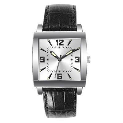 China 2021 Water Resistant Square Shaped Big Business Steel Case Numbers Roma Dial Private Label Watch Company Logo Custom Watch Manufacturer for sale