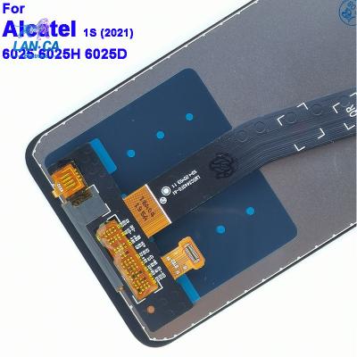 China Original Touch Screen LCD Display and GlassDigitizer Assembly For Alcatel 1S LCD Screen Digitizer 2021 For Alcatel 6025 6025H 6025D Assembly Replacement Parts for sale