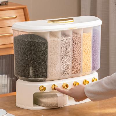 China Sustainable Factory Price Brand New Grain Bucket Dispenser Storage Box Dry Food Storage Container for sale