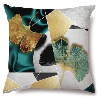 China Disposable New Style Hot Selling Digital Throw Pillow Covers Digital Printing Cushion Cover Digital Print Geometric Simple Cushion Cover for sale