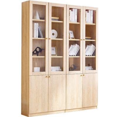 China Super Large Space Excellent Large Bearing Space Can Hold 540 Lb Cheap Walnut Bookcase Furniture for sale