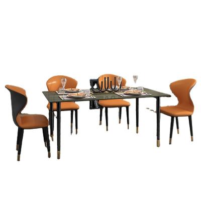 China Living Modern Modern Scratch Wear Meter Luste Scratch Wear Furniture Dining Table Dining Table Resistor Set for sale