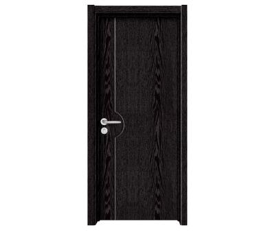 China Cheap And Customizable China Wood Door Modern Interior Modern Swing Doors for sale