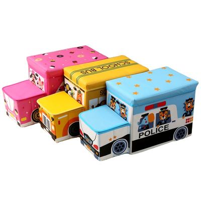 China Wholesale Collapsible Cloth Folding Kids Toy Storage Box Kids Play Storage Boxes Cube Storage Cabinet for sale