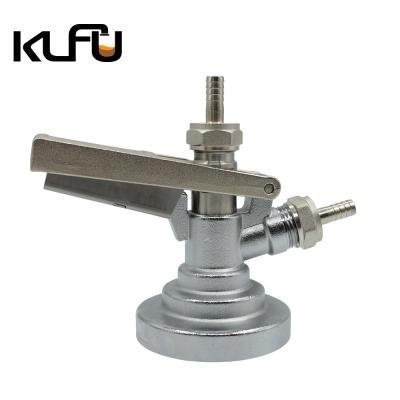 China S type CE Approved Weight 1.68kg Beer Keg Coupler With Relieve Valve for sale