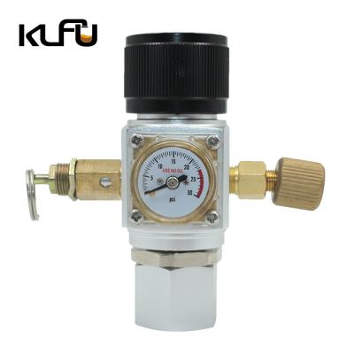 China Carbon Dioxide Mini Brass Regulator Co2 Tank Pressure Relief Valve for sale