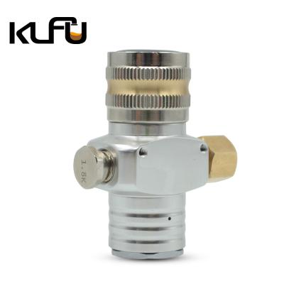 China Mini Beer Keg Regulator Square Valve Multicolor for sale