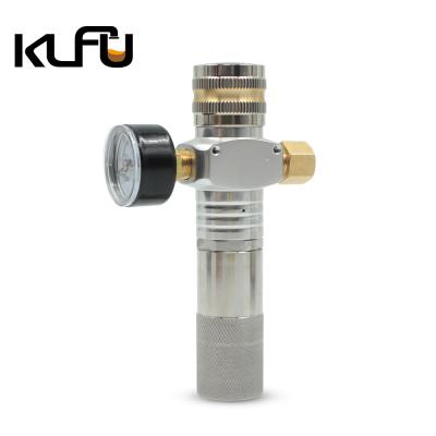 China Mini Nitrogen Regulator Extended Square Regulator Manual Relief Valve for sale