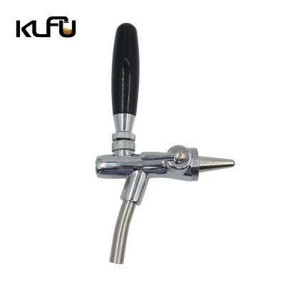 China Adjustable Flow Control Stainless Steel Homebrew Bar Drink Beer Dispenser Faucet Tap for sale