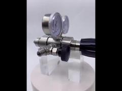 Air Oxygen Stainless Steel Pressure Regulator Weld Connection