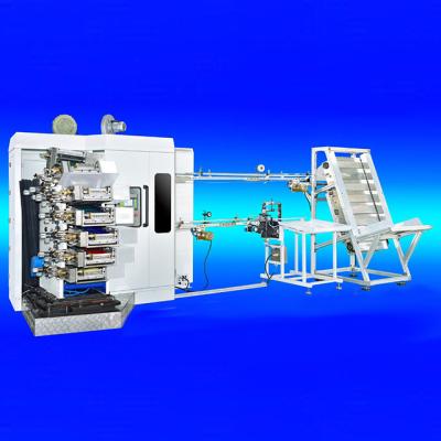 China automatic cup feeding system & Cup Counting System Hot Sales 7 Color Offset Disposable Plastic Cup Printer Machine For Printing PP PS PET Cups for sale