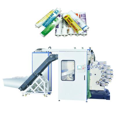 China Hot sale automatic rectangular box feeding system 6color tube offset printing machine high quality PE tube printing machine offset printers for sale