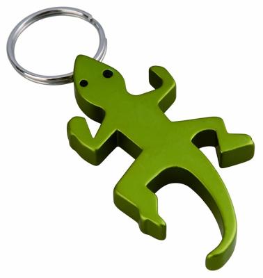 China fun & Aluminum Feature Munkees Bottle Opener Keychains Lizard For Fun And Big Pocket Gift Giveaways In Assorted Colors for sale