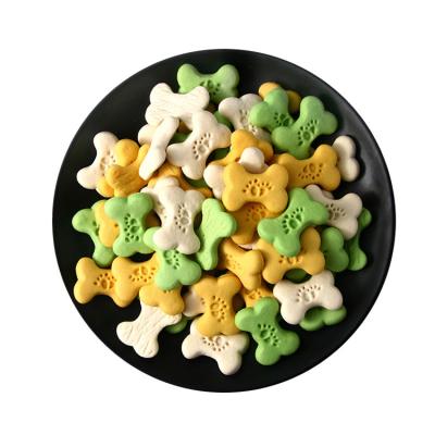 China Stocked OEM Dog Bone Shape Biscuits Customization Flavor Cookies For Dog Pet Food Dog Snacks Pet Treats for sale