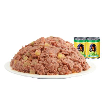 China OEM Stocked 375g Cans Chicken Vegetable Flavor For Cat Dog Wet Food Dog Treats Pet Food for sale