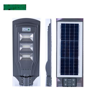 China Playground All In One Led Solar Lamp Street Light 60W Integrated Solar Street Light for sale