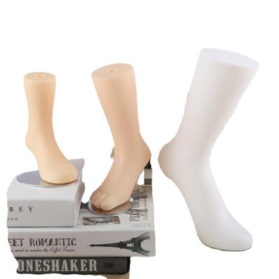 China Other Hot Selling Plastic Sports Socks Forms Show Mannequin Foot for sale