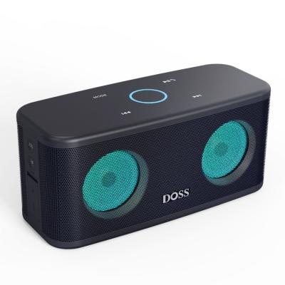 China Outdoor Wireless Speaker IPX6 Bt5.0 Mini Music Audio Stereo Aux AirPlay Waterproof Subwoofer BORDEL Portable With Colorful Light. for sale