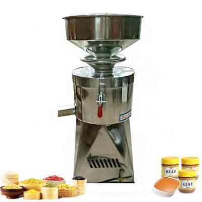 China Snack Plant 20kg/h Peanut Butter Making Machine Grinder Colloid Mill And Peanut Butter Making Machine For Food for sale