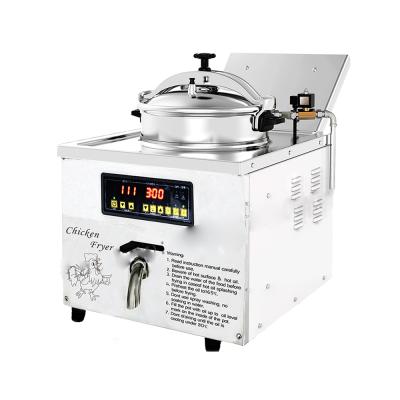 China KFC Electric Deep Fryer Large Capacity Gas Chicken Pressure Deep Fryer For Commercial KFC Stalls for sale