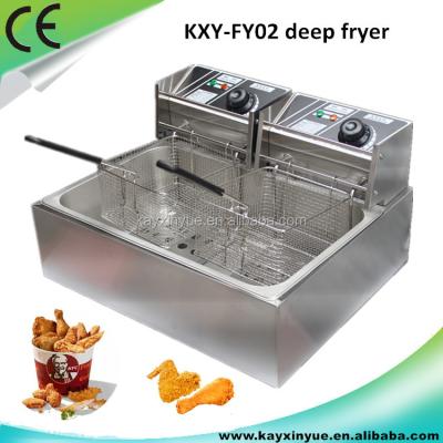 China KFC deep fryer CE approved kfc professional commercial electric fried chicken fryer for sale