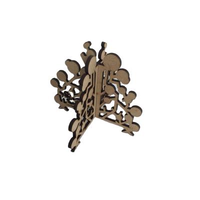 China Europe laser cut wood tree-MDF for sale