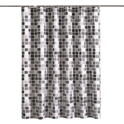 China Sustainable Thickened Waterproof Designer Shower Curtain Bathroom Curtain Set For Bathroom for sale