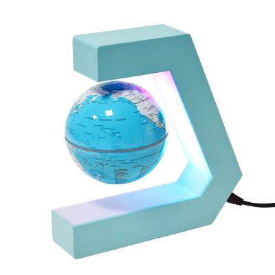 China Gifts Own Patent Magnetic Levitation Rotating Globe With Changeable Led Light for sale