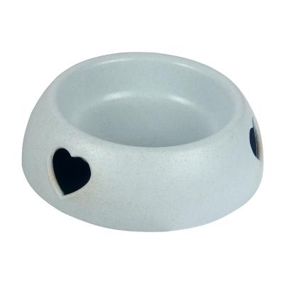 China 2022 Custom Brand Round Low Price Round Portable Dog Food Bowl Travel Eco-Friendly Plastic Pet Bowls Feeders for sale