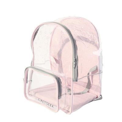 China Wholesale Luxury Transparent Breathable Pet Portable Carrier Bag For Outdoor for sale