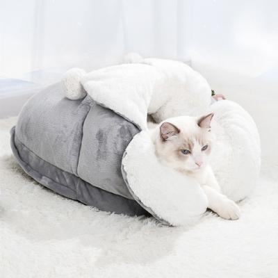 China Travel Pets Sleep Zone Cuddle Cat Cave Soft Bed Washable Cuddle Cave Pet Bed, for sale