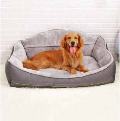 China Orthopedic PED Bed Travel Plush Pet Heating Sofa with Removable Cover for Dogs and Cats Available in Multiple Colors and Styles for sale