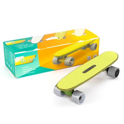 China 2021 New Arrival Youth Double Hub-motors Self-banlanced Electric Skateboard Bolt Skateboard Vivid Cheap Electric Body Control for sale