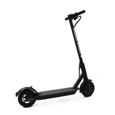 China Unisex 25km/h Top Speed ​​8.5 Inch Wheels Foldable Long Range Portable Scooter Battery Adults Two-Wheel Electric Scooter Black for sale