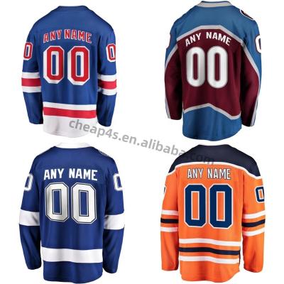 China Quick Dry OEM Sublimated Hockey Tank Tops Custom Logo Ice Hockey Uniforms Ice Hockey Style Tank Top for sale